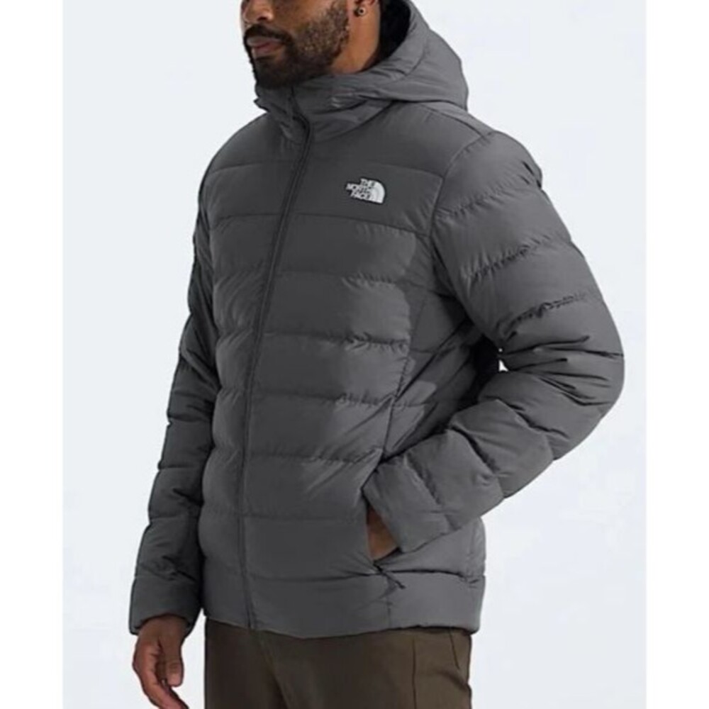 The North Face Aconcagua 3 Men's Puffer Jacket NWT SMOKED PEARL GRAY SZ S - Picture 5 of 6